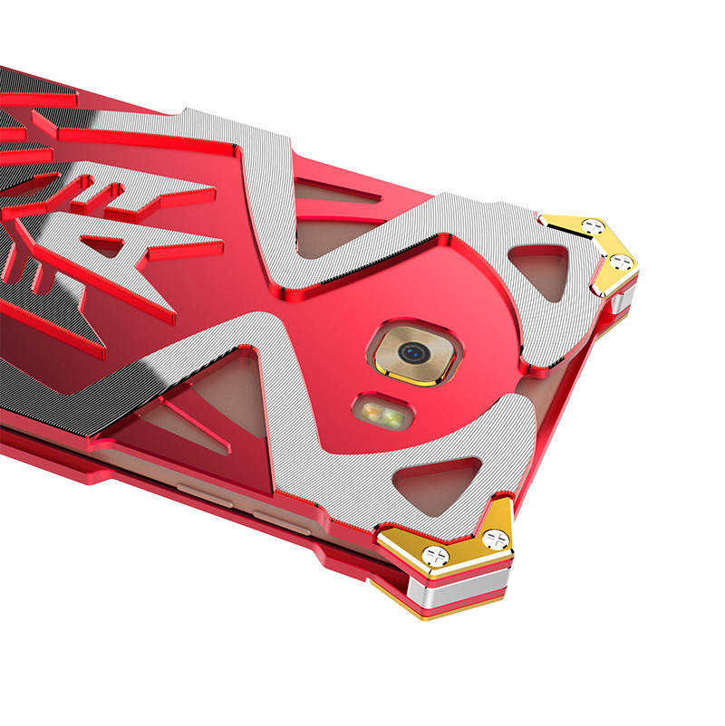 SIMON THOR Ⅱ Aviation Aluminum Alloy Shockproof Armor Metal Case Cover for Samsung Galaxy C9 Pro C9000