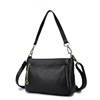 Fashionable leather shoulder bag, one-shoulder bag, Korean style, cowhide, genuine leather