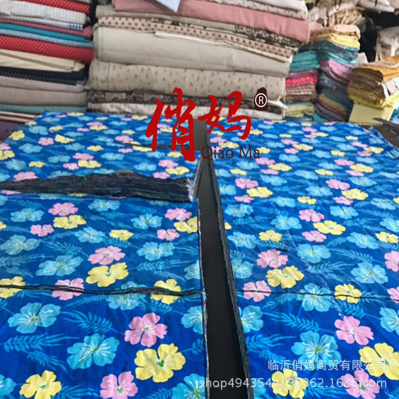 廠家供應 DIY拼布 抹布拖把布邊條材料 論斤賣擦機棉布