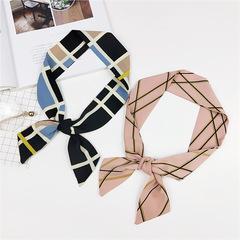 Fashion folds small square silk scarfpicture27