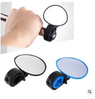 Factory direct sales mini adjustable bicycle rearview mirror mountain bike rear view bicycle reflector belt buckle