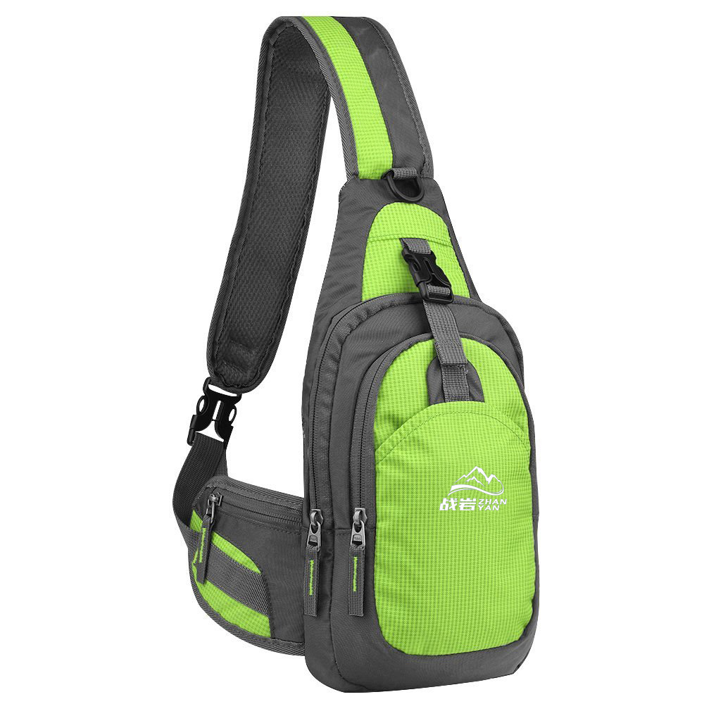 廠家定制休閑男士胸包 輕便運(yùn)動胸包 戶外騎行單肩斜挎包 亞馬遜