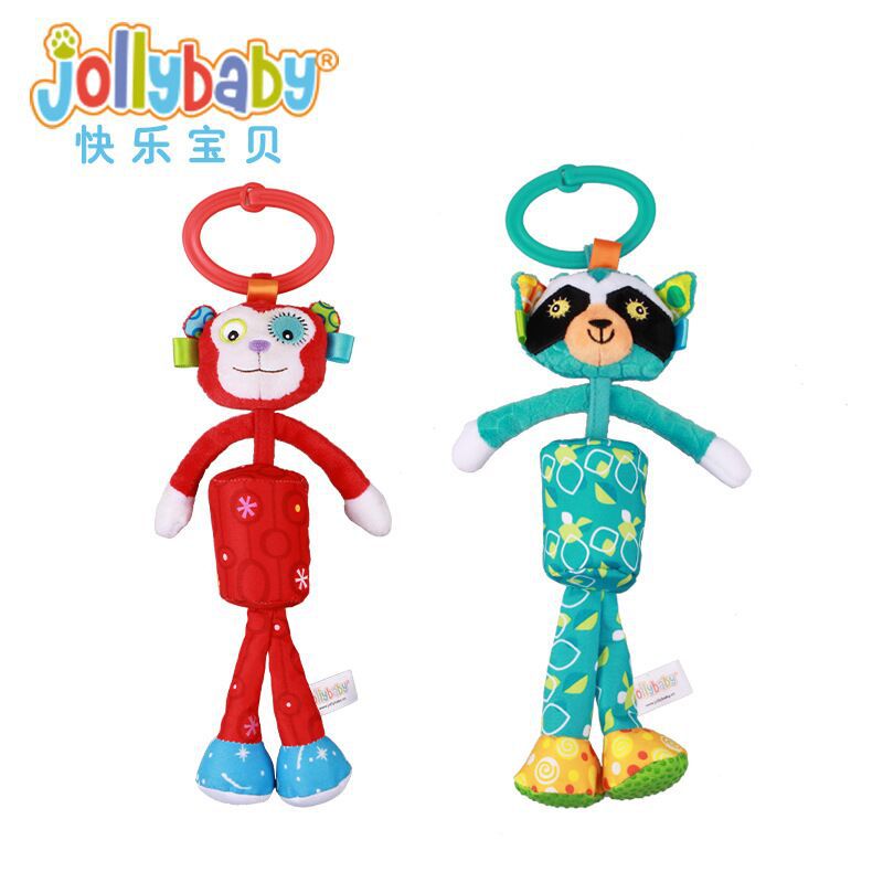 jollybaby嬰兒風鈴寶寶車挂床挂寶寶玩具批發新生兒禮物0-12月
