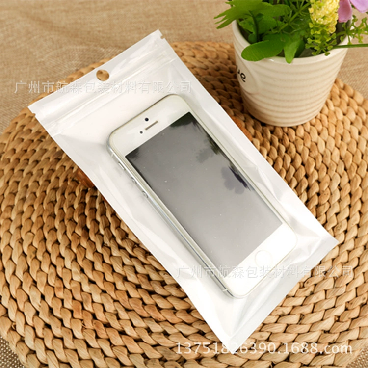 Сумка Само-запечатывания Фильм жемчуга сумка косточки Инь и Янг просвечивает сумку случая мобильного телефона одежды полиэтиленового пакета упаковывая можно напечатать