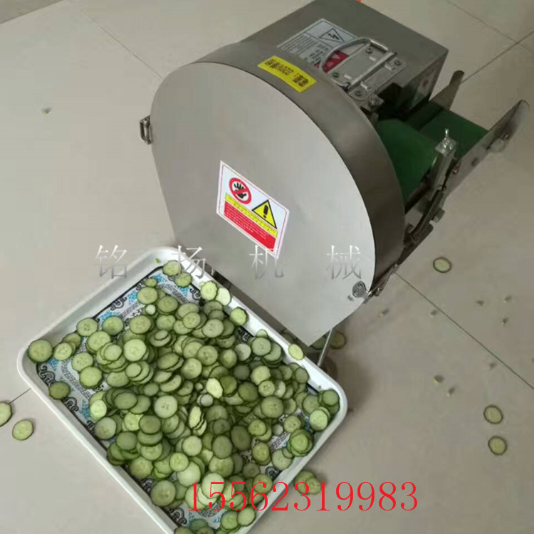 全自动果蔬切片机规格 蔬菜酱菜切丝加工专用设备