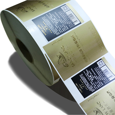 Self adhesive Sticker Custom transparent pvc Stick printing LOGO Self adhesive Sticker Self adhesive Customized