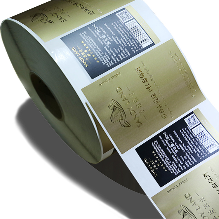 Self adhesive Sticker Custom transparent pvc Stick printing LOGO Self adhesive Sticker Self adhesive Customized
