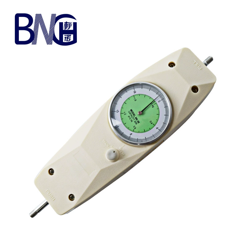 Двухтактный измеритель силы указательного типа BNCH NK-20N ~ 500N портативный высококачественный механический экспериментальный испытательный манометр