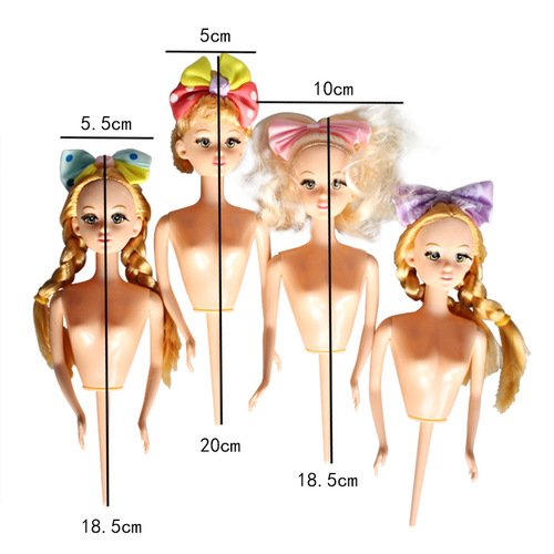 Baking utensils, half body cake dolls, doll cake decorations, princess dolls for cakes