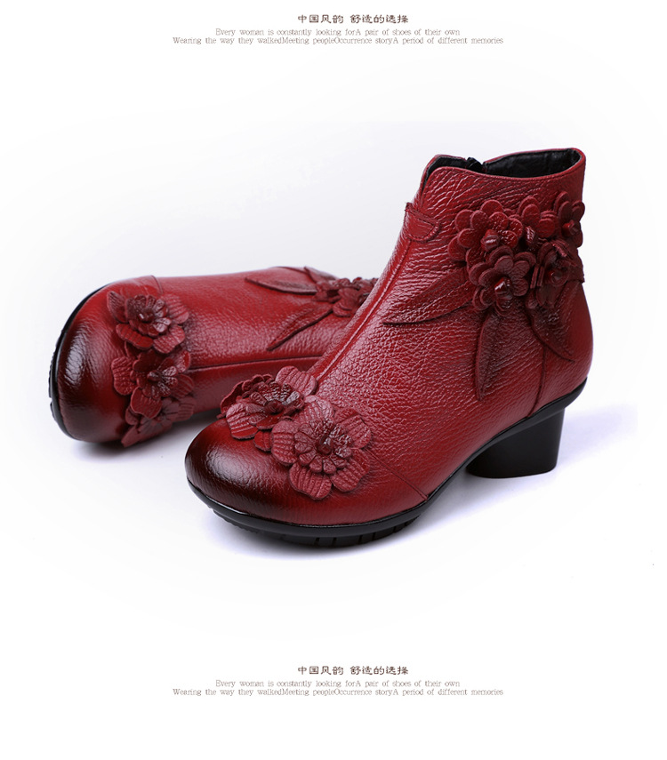 Bottes femme TRANQUILLEMENT en En cuir - Ref 3355144 Image 27