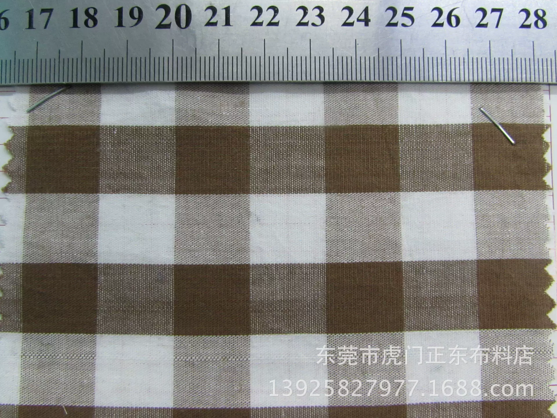 Cotton-colored plaid fabric for45S cotton-colored plaid fabric in stock