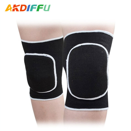 Sports dance knee pads, thickened sponge knee pads, football anti-collision roller skating knee pads, fitness yoga knee pads