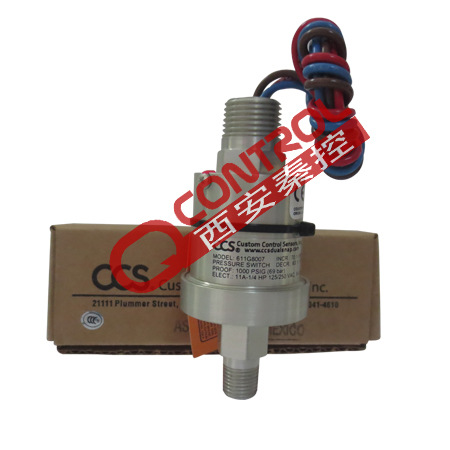 【秦控】美国CCS压力开关611G8007 CCS压力开关 OEMXCCS开关