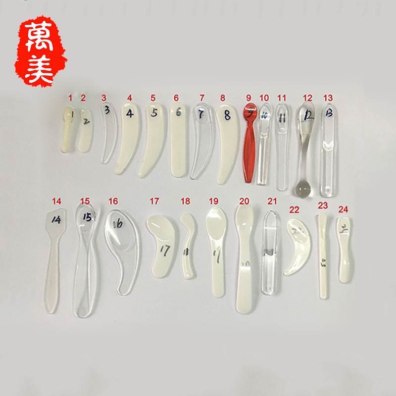 化妆品挖勺 护肤品小勺子 分装勺 面膜棒 挖棒挑棒
