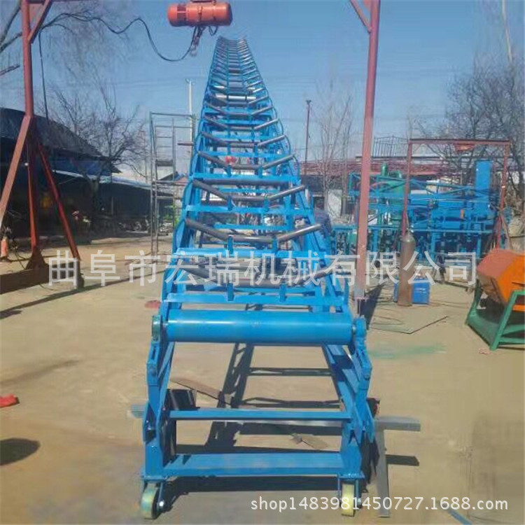 大型砂石装车皮带输送机价格小型机实惠 洛阳煤炭机机