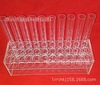 18MM long 180MM test tube rack organic glass test tube rack Water control 30 Hole rack Acrylic Bracket