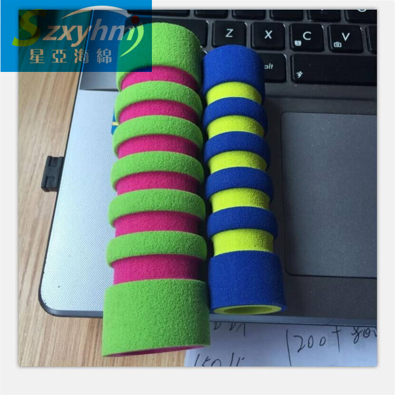 大小管双色手把柄表面磨砂NBR防滑套管可定制阻燃材料