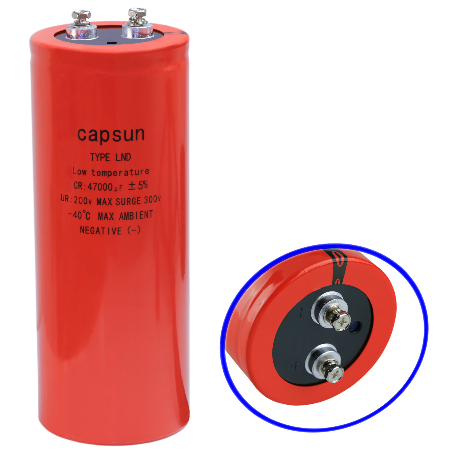 电解电容 电解电容器47000UF200V 低压电解电容器CAPSUN品质保证