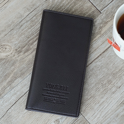 new pattern man wallet have more cash than can be accounted for Thin section Youth Soft leather Card position High-capacity Imprint fashion Wallet customized