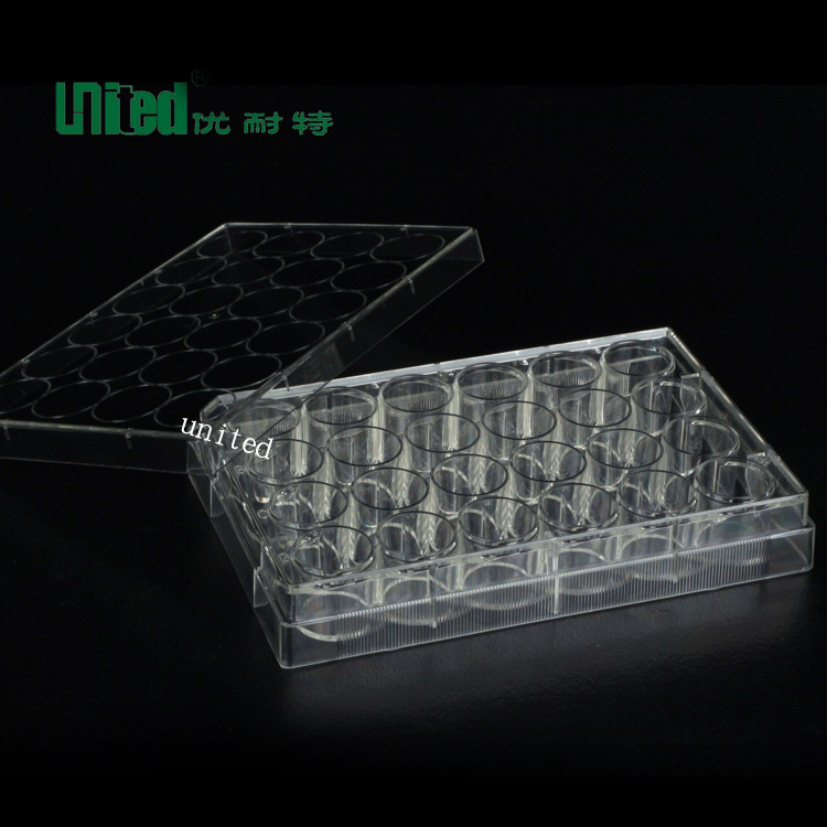 厂家供应 24孔平底连盖培养板 细胞培养板