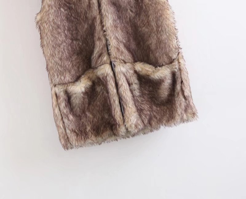 Gilet femme en Mélange de fibres chimiques - Ref 3318119 Image 18