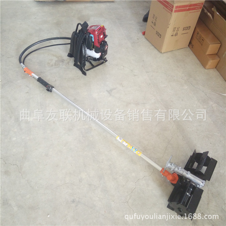 背负式二冲程汽油锄地机 小型背负式微耕机 湖南果园松土除草机20