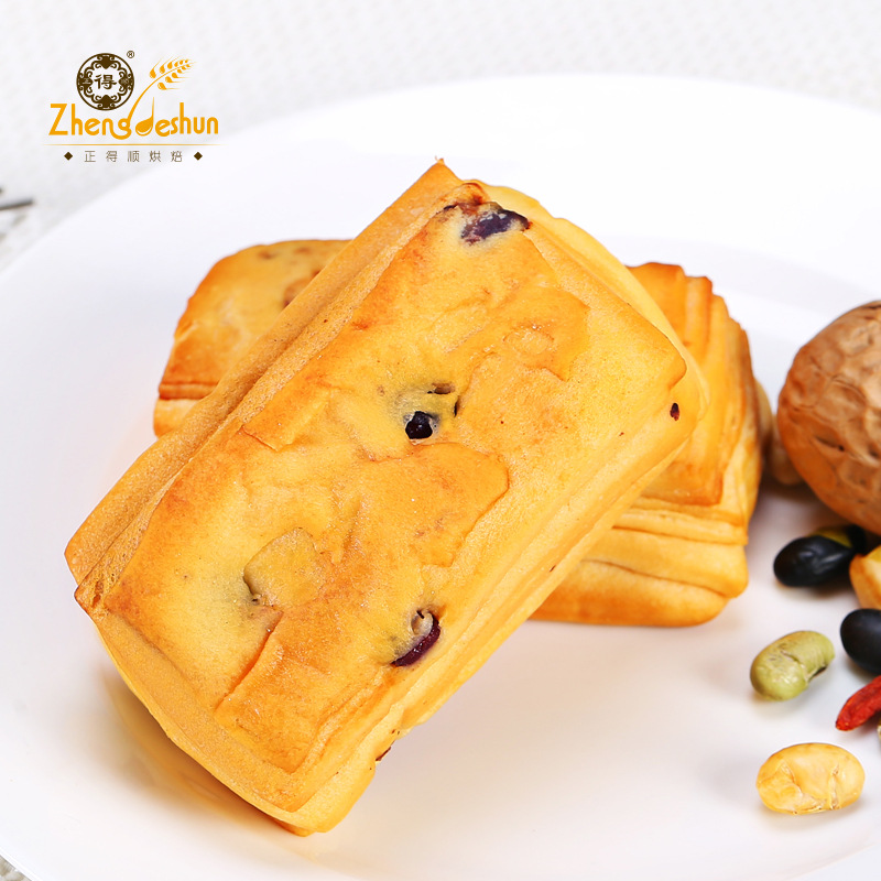 红豆千层酥面包1000g 早餐下午茶点一件代发 特色松软红豆面包