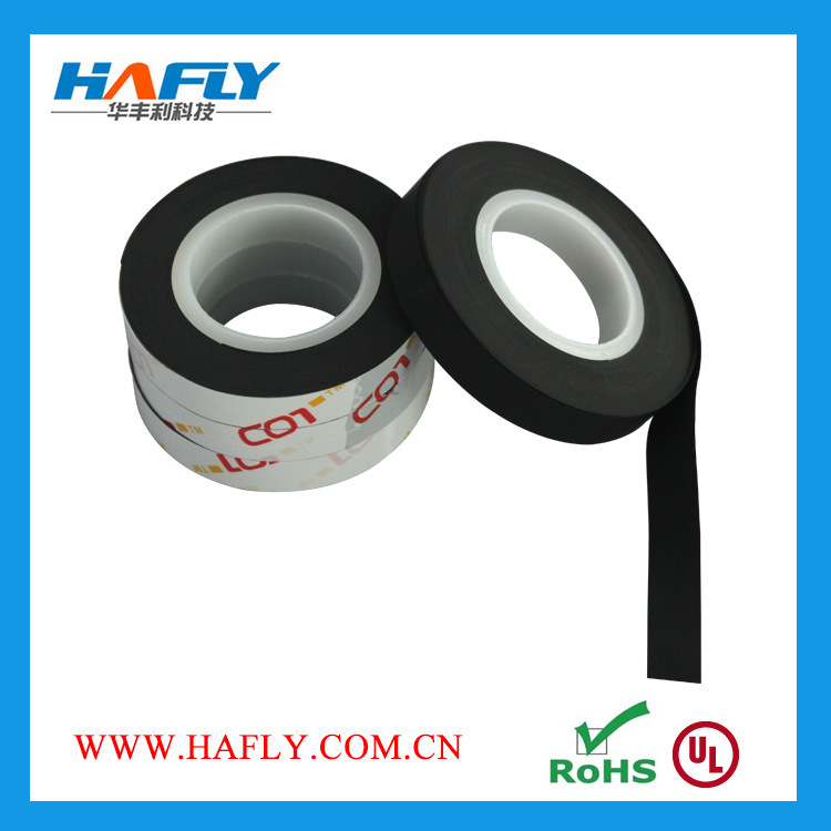 厂家批发黑色防静电热压硅胶皮 0.2mm厚热压硅胶皮