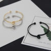 Accessory, copper adjustable bracelet, European style