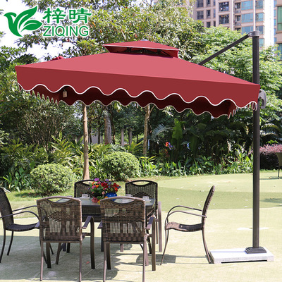 Outdoor umbrellas,courtyard sunlight Sentry box Celi umbrella Rome Awning Rainproof Sunscreen Parasol