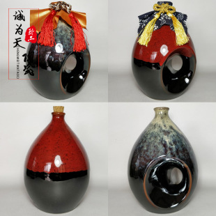 Yixing Ceramic Wine Bottle Три фунта бутылки с рукой с древесным аквариучным аквариумом, вино