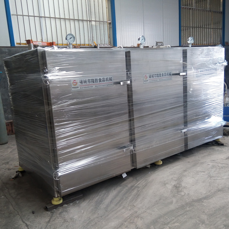 全自动冷熏烟熏设备 50型新式蒸鸡熏鸡骨架烟熏炉 烧肉小型烟熏炉