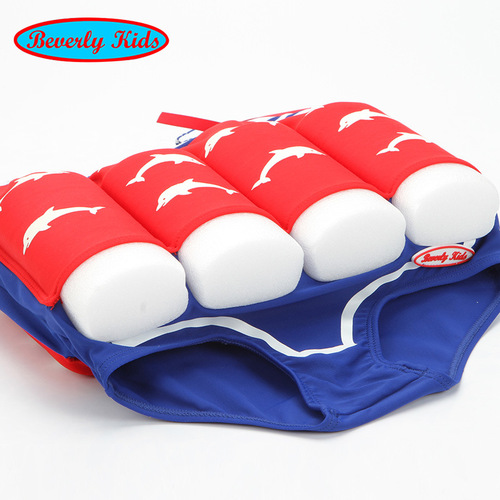 Children's Swimwear New Girl Boy Infant Buoyant Swimwear Baby Cute Swim Suit Hot Spring One-piece Swimsuit