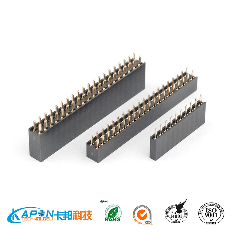 供应排母 2.54排母 间距2.54排母 单排母.双排母.直插排母