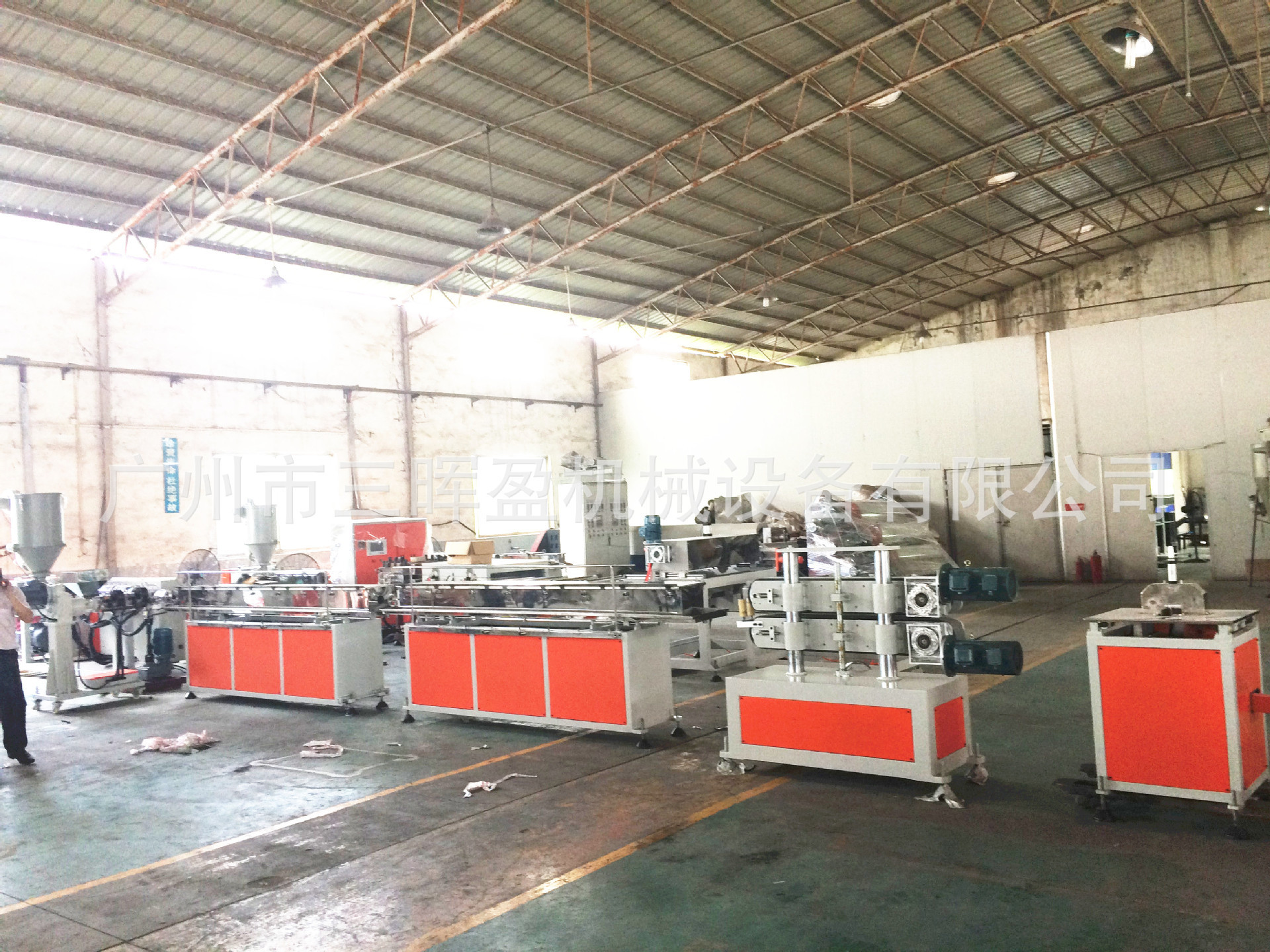 广州塑料棒挤出机生产线制造公司 广州塑料棒材挤出机生产厂家