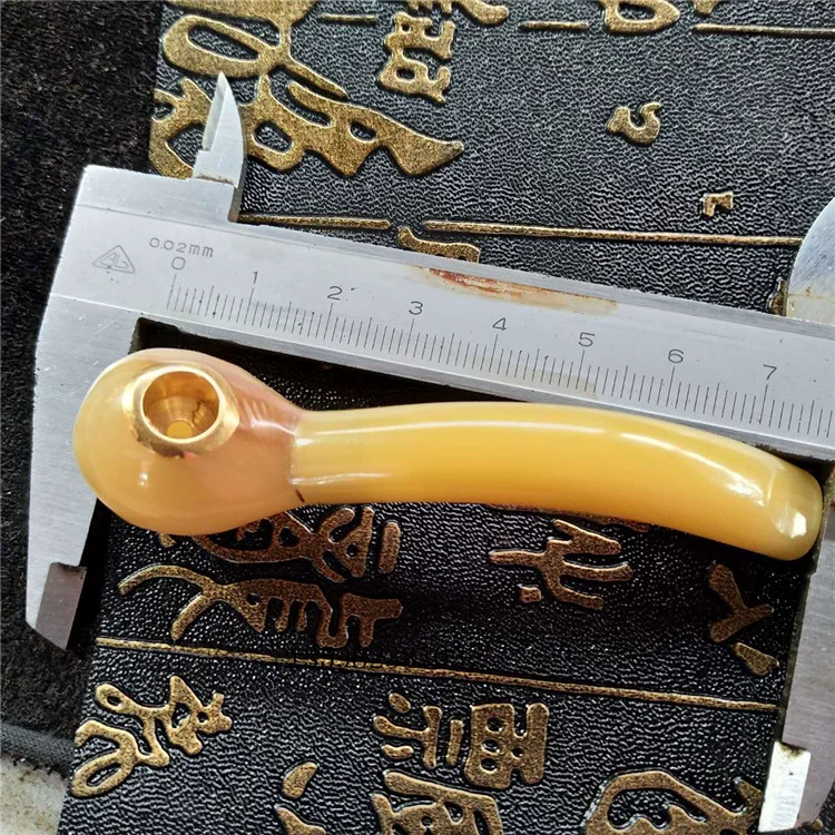 Много wholesale бычий рог ведра имитирует роговую смолу для копчения трубки для продажи трубки