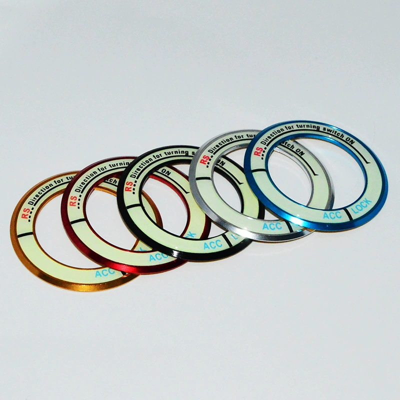 Rena Corolla Outback K3 Уточнить брелок зажигания Светящийся патч для модификации салона автомобиля