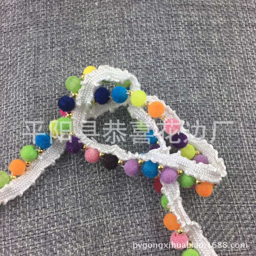 子母带手工加小珠