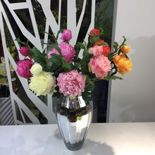 牡丹芍药仿真花厂家批发新款淘宝一件代发货2头怡然牡丹