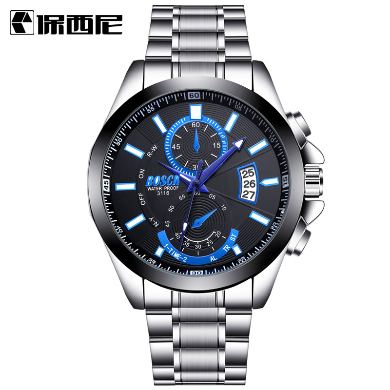 Стальной ремешок, календарь