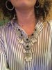 Retro necklace, chain, set, European style, with gem, ebay