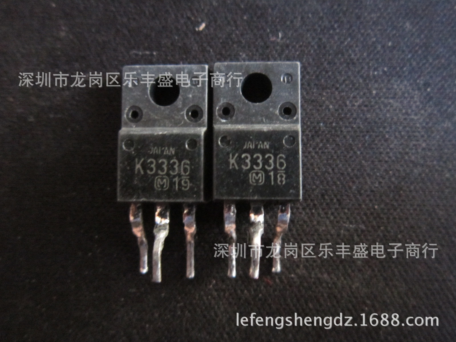 K3336 2SK3336 拆机Panasonic TO-220F N通道 功率MOSFET