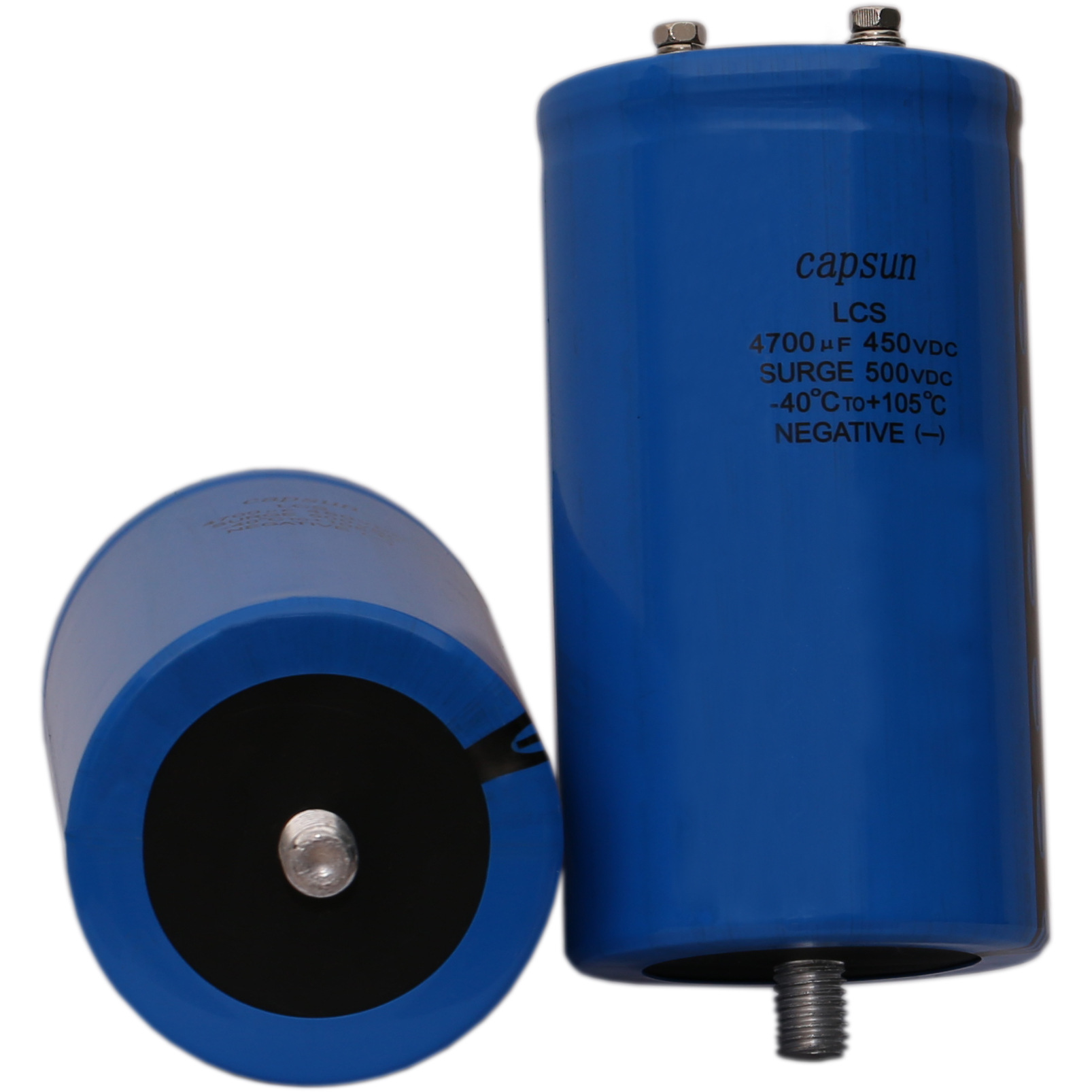 深圳电容原厂 4700UF450V直流电解电容 液压管路设备用电容器
