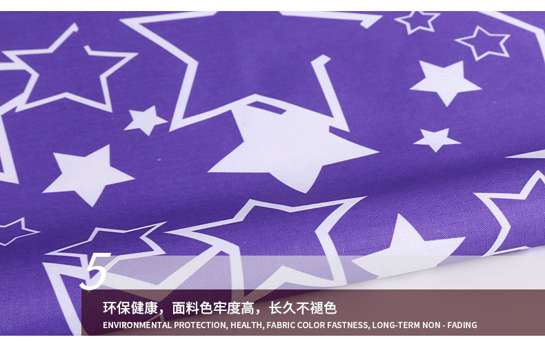 PVC printed three-section Oxford fabric, high wear-resistant polyester luggage storage, Oxford fabric factory direct sales detail image 11
