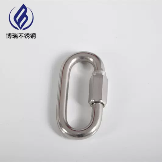 厂价促销304不锈钢快速连接环 链条扣 登山扣 M4