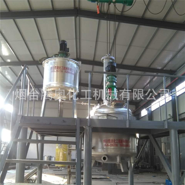 厂家生产不饱和树脂反应釜机械密封形式1000L不饱和树脂反应釜