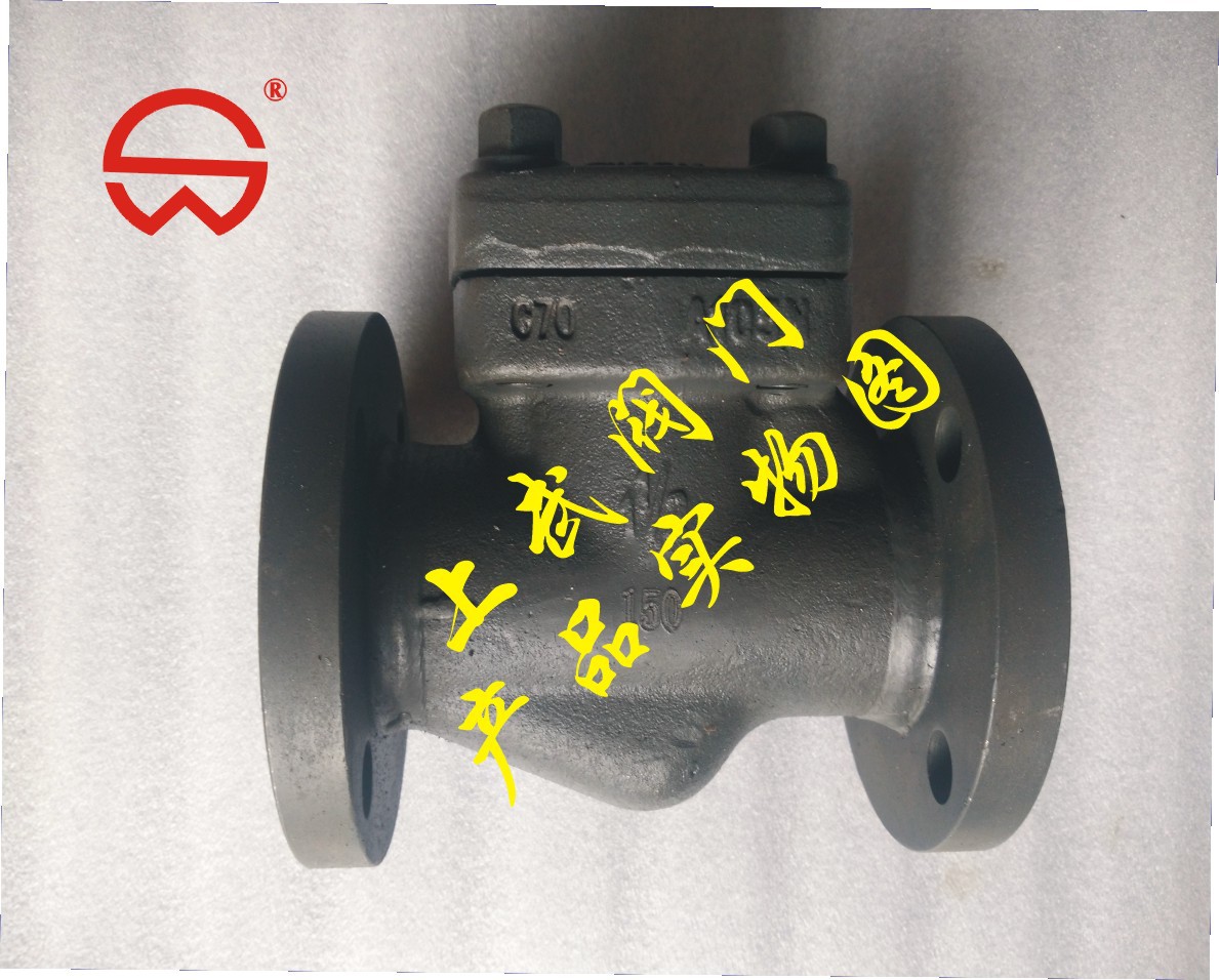 H41H锻钢法兰止回阀