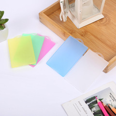 Factory direct supply Korean candy color card holder, bus card holder, bank card holder, ID card holder, document holder
