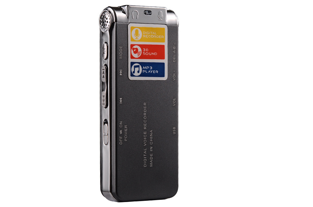 8G/16G数码录音笔智能录音 MP3播放器外放功能录音笔 跨境电商用详情5