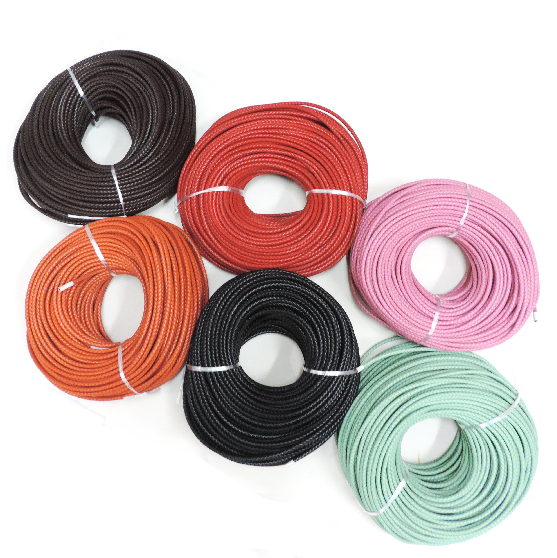 厂家供应圆形编织绳 扁形编织绳 牛皮编织绳 多种颜色可以定做